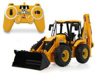 Jamara Graafmachine JCB backhoe loader 1:20 geel - thumbnail