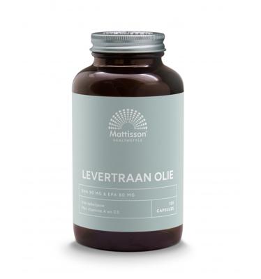 Levertraanolie 1000mg met vitamine A/D