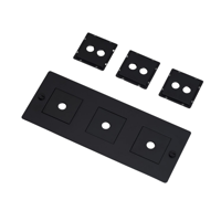 Buster and Punch - 3G WALL PLATE / WITH INFILLS / HORIZONTAAL