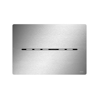 Bedieningsplaat Elektronisch TECE Solid Met Handsfree Bediening 12V Net - Geborsteld RVS - Anti-Fingerprint TECE