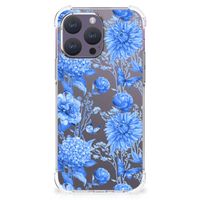 Case voor iPhone 15 Pro Max Flowers Blue