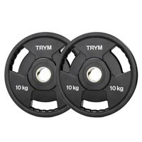 TRYM Olympische halterschijven set 2 x 10 kg - 50 mm TRYM Olympische halterschijven set 2 x 10 kg - 50 mm