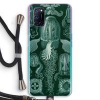 Haeckel Cubomedusae: Oppo A72 Transparant Hoesje met koord
