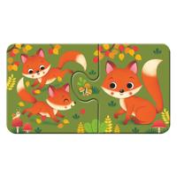 Ravensburger Dieren en hun kleintjes puzzel, 9x2st.