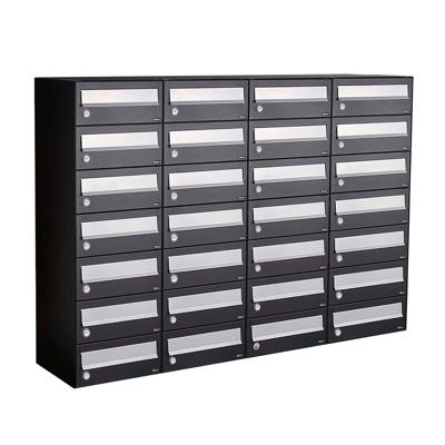 Allux Hive Set 4-Breed, 7-Hoog Zwart - 40030070_4x7