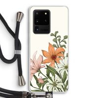 Floral bouquet: Samsung Galaxy S20 Ultra Transparant Hoesje met koord