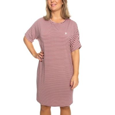 Missya Softness Modal Stripe Big Shirt