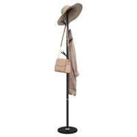 VidaXL Kapstok 175 cm gepoedercoat ijzer zwart VidaXL Kapstok 175 cm gepoedercoat ijzer zwart