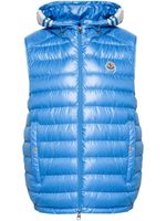 Moncler gilet matelassé Clai - Bleu