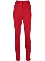 Magda Butrym pantalon de tailleur à taille haute - Rouge - thumbnail