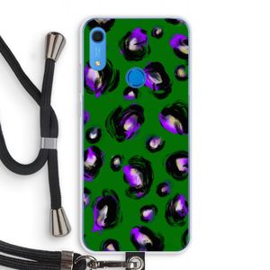Green Cheetah: Huawei Y6s Transparant Hoesje met koord