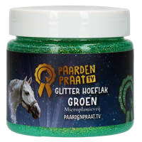 Paardenpraat TV Glitter Hoeflak Turquoise