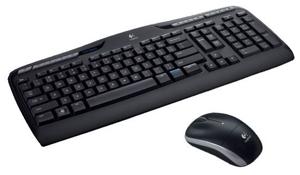 Logitech Wireless Combo MK330 toetsenbord Inclusief muis Kantoor RF Draadloos QWERTY US International Zwart