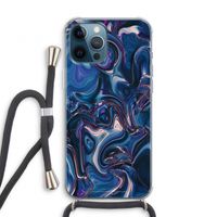 Mirrored Mirage: iPhone 12 Pro Transparant Hoesje met koord