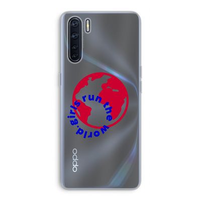 Run The World: Oppo A91 Transparant Hoesje