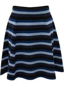 JW Anderson minijupe évasée à rayures - Bleu