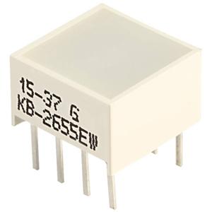 Kingbright KB-2655EW LED-bargraph 4-voudig Rood (l x b x h) 9.94 x 9.94 x 6.12 mm