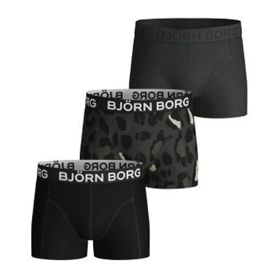 BjÃ¶rn Borg 3 stuks Cotton Stretch Shorts For Boys 2033 * Actie *