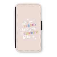 Right Place: iPhone XS Flip Hoesje