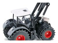 Siku Fendt 942 Vario met voorlader speelgoedtractor 1:50 metaal/kunststof zwart beweegbare shovel en voorlader achter- en voorkoppeling - thumbnail