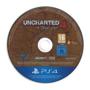 Uncharted 4: A Thief's End (losse disc)