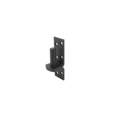 Gebr. Bodegraven plaatduim - Ø16x45mm - 38x5mm - zwart