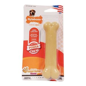 Nylabone Dura chew pindakaas voor harde bijters hypoallergeen