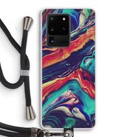Chameleon Sun: Samsung Galaxy S20 Ultra Transparant Hoesje met koord