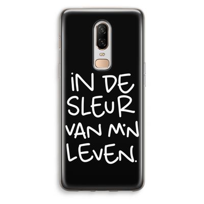 De Sleur: OnePlus 6 Transparant Hoesje
