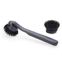 Joseph Joseph SkinTech Afwasborstel + Vervangbare Borstelkop Antraciet