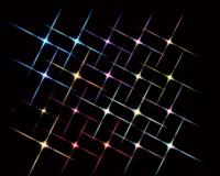Super bright 20 multi color flashing light string b/o (4.5v) - Lemax
