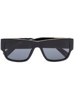 Versace Eyewear lunettes de soleil à monture rectangulaire - Noir