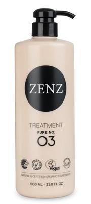 Zenz Masker Treatment Pure N°03 Mask 1000ml | Voor Alle Haartypen