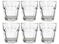 Bormioli Rocco Waterglazen Rock Bar - 270 ml - 6 stuks