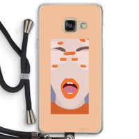 Surprise: Samsung Galaxy A3 (2016) Transparant Hoesje met koord