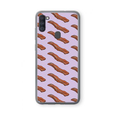 Bacon to my eggs #2: Samsung Galaxy A11 Transparant Hoesje
