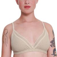 Sloggi GO Ribbed Lace Bralette - thumbnail