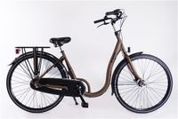 Aldo 28 inch lage instap fiets alu 3v handrem deore bruin Aldo 28 inch lage instap fiets alu 3v handrem deore bruin