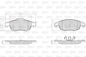 Remblok Vul Citroen Berlingo 872538