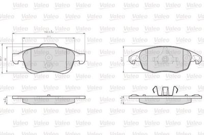 Remblok Vul Citroen Berlingo 872538