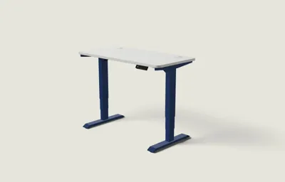 Desktronic HomePro bureau Diepblauw / Grijs / 120x60 cm