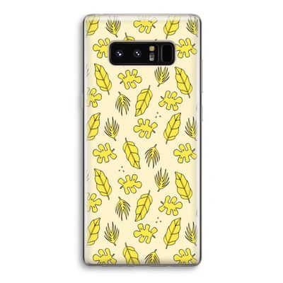 Herfst: Samsung Galaxy Note 8 Transparant Hoesje