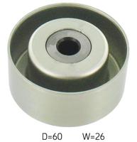 Geleide rol/omdraairol, Poly V-riem SKF, Diameter (mm)60mm, u.a. für Citroën, Peugeot - thumbnail