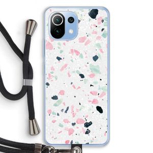 Terrazzo N°3: Xiaomi Mi 11 Lite Transparant Hoesje met koord
