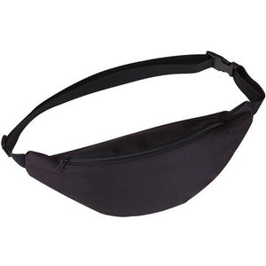 Heuptas/fanny pack zwart met verstelbare band   -