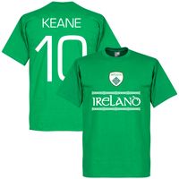 Ierland Keane 10 Team T-Shirt
