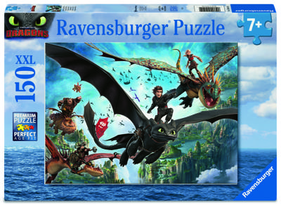 Ravensburger puzzel Dragons new movie 150 stukjes