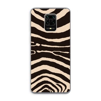 Arizona Zebra: Xiaomi Redmi Note 9 Pro Transparant Hoesje