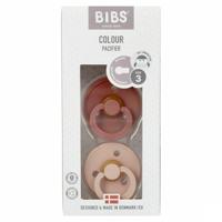 Bibs 3 Fopspeen Duo Woodchuck Blush