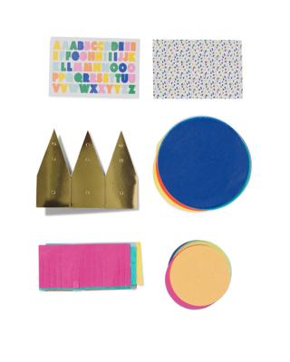 HEMA Uitdeelkroon karton DIY